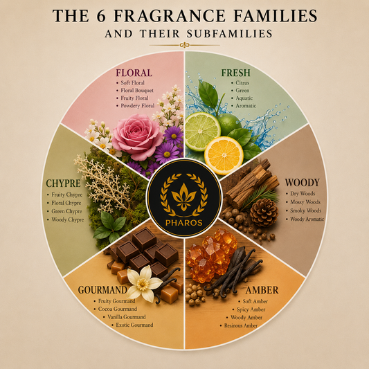 The Language of Fragrance: A Guide to Scent Families, Styles, and Finding Your Perfect Pharos Fragrance