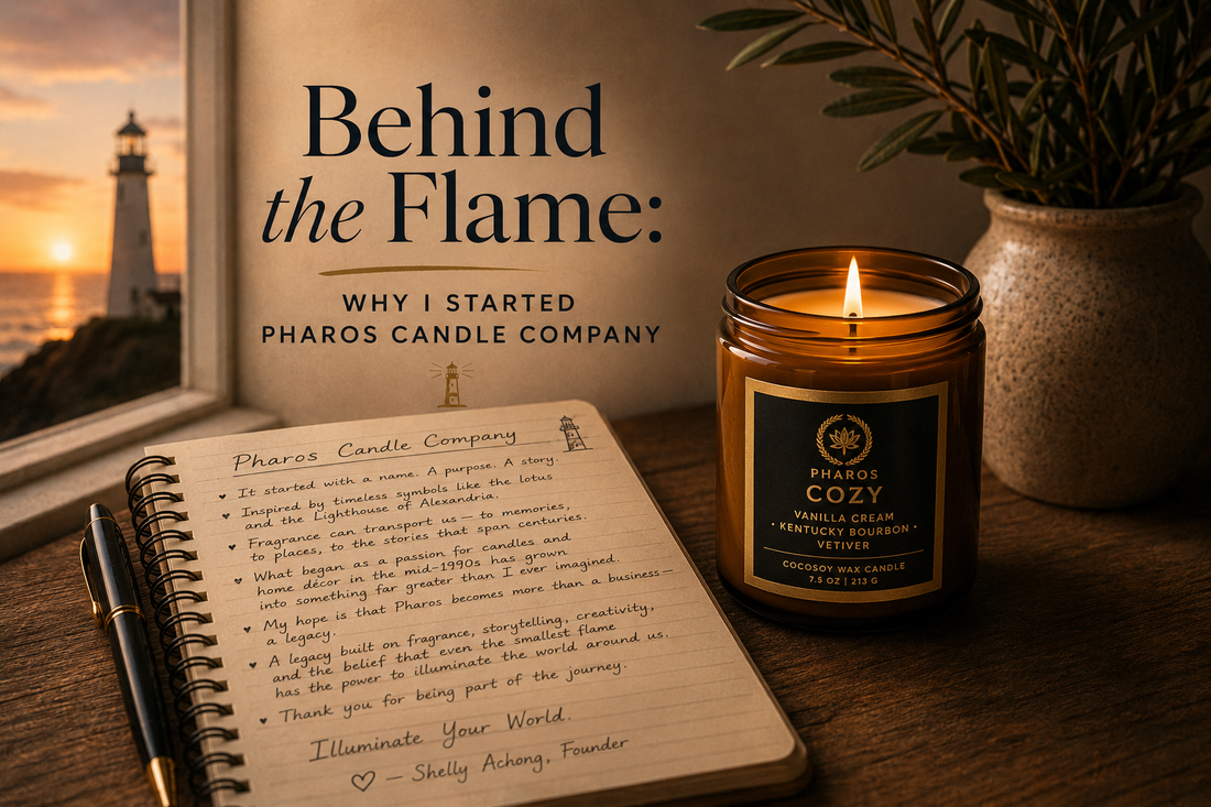 Behind the Flame: Why I Started Pharos Candle Company